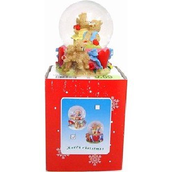 Wholesale Christmas Waterball. 6 Assorted. 6.5Cm
