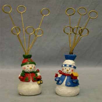 Wholesale Card Holder Snowman