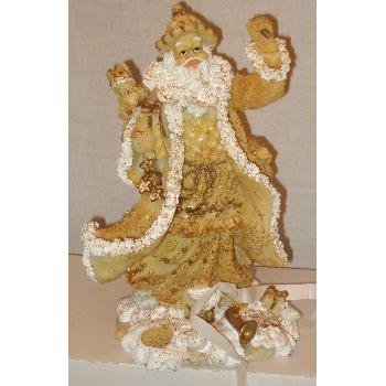 Wholesale Gold Glitter Santas