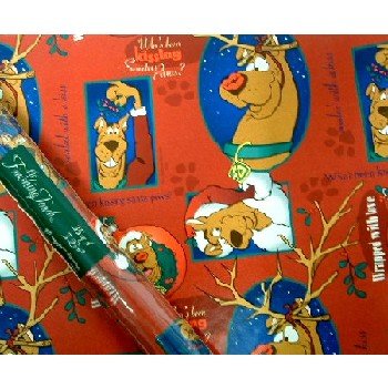 Wholesale Christmas Gift Wrap-Scooby Doo