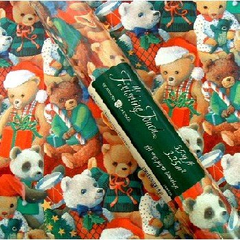 Wholesale Christmas Gift Wrap-Teddy Bears