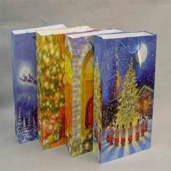 Wholesale 4 Assorted X-Large Santa Bags