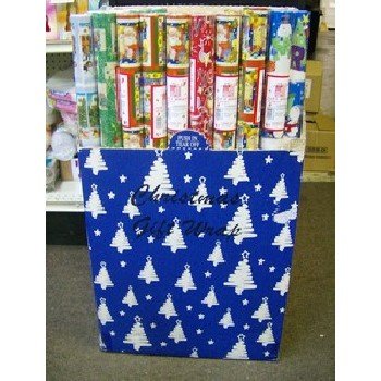 Wholesale Christmas Wrapping Paper, 50 Sq ft 6 Assorted