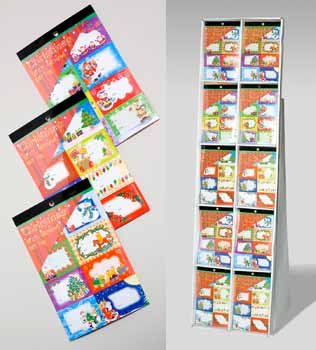 Wholesale Glittered Holiday Gift Tags