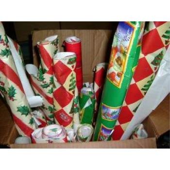 NEW! Wholesale Christmas Gift Wrap Not Packaged- 40 SQ. Ft. Rolls