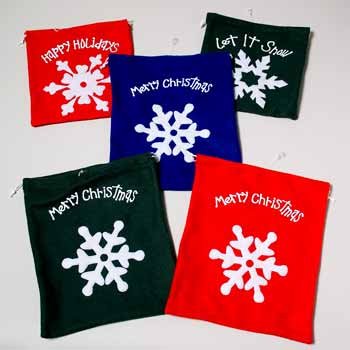 Wholesale Velvet Christmas Gift Bag