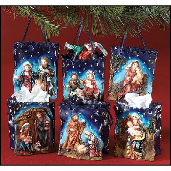 Wholesale Nativity Bags- 3 Assorted