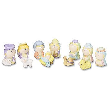 Wholesale Nativity Set:11 Pc Boxed