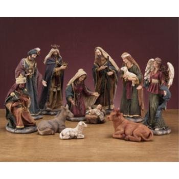 Wholesale 11 Piece Nativity Set
