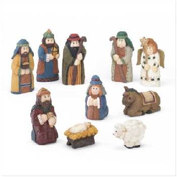 Wholesale Nativity Set 10 Piece Set