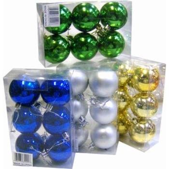 Wholesale 6 Pack Christmas Ball Ornaments