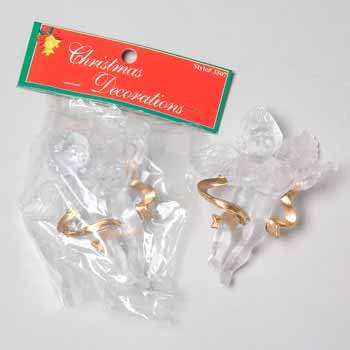 Wholesale Clear Angel Ornament...HOT SELLER