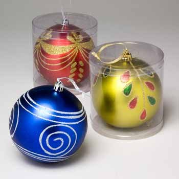 Wholesale Hand Glittered Christmas Ornaments HOT SELLER