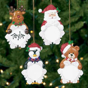 Wholesale Personalized Resin Character Snowflake Ornaments!