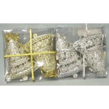 NEW! Wholesale Christmas Bell Ornaments 2 Pack