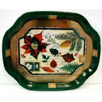 Wholesale Poinsettia Snack Trays