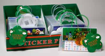 Wholesale Christmas Sticker Purse