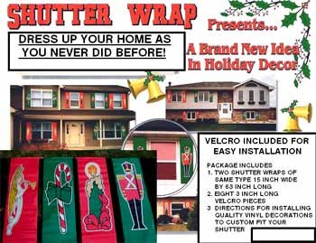 Wholesale Closeouts - Holiday Shutter Wrap
