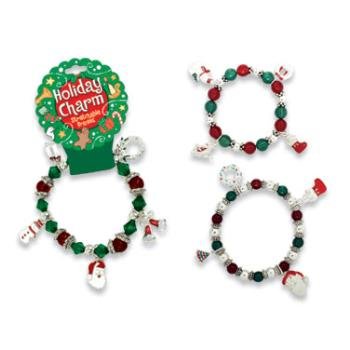 Wholesale Holiday Charm Stretchable Bracelet