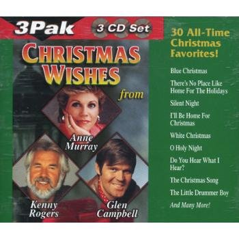 Wholesale Christmas Wishes 3CD Set Anne Murray, Kenny Rogers