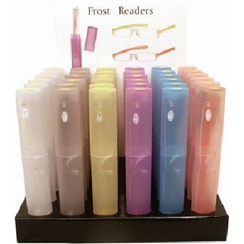 Wholesale Reading Glasses. Frosted Case