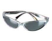 Wholesale Silver Wrap Around Sunglasses