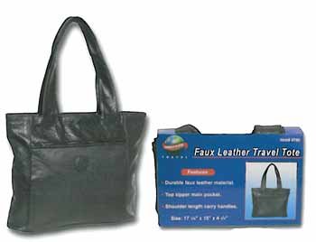 Wholesale Faux Leather Tote Bag