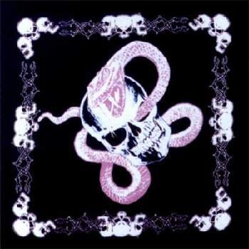 Wholesale Skull with Snake Bandanas - Dozen Packed 22x22