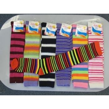 Wholesale Knee High Computer Striped Socks..HOT SELLER