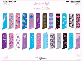 Wholesale Junior 1 Pk Knee Highs