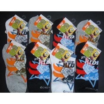 NEW! Wholesale SpongeBob Ankle Socks