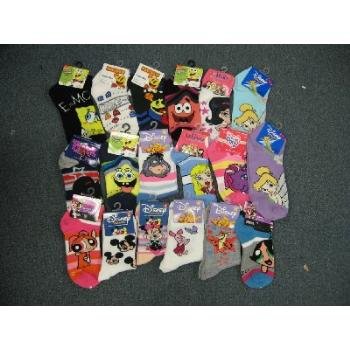 Wholesale Licensed Cartoon Socks