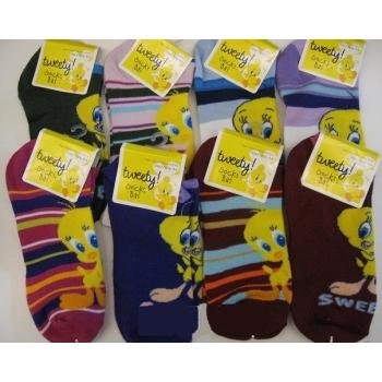 NEW! Wholesale Tweety Ankle Socks