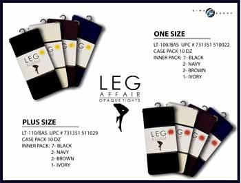 Wholesale Ladies "Queen Size" Tights
