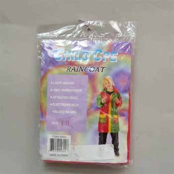 Wholesale Raincoat Child 4 To 14