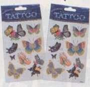 Wholesale Assorted Butterfly Tattoos