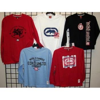 Wholesale ECKO Boys Long Sleeve T shirts