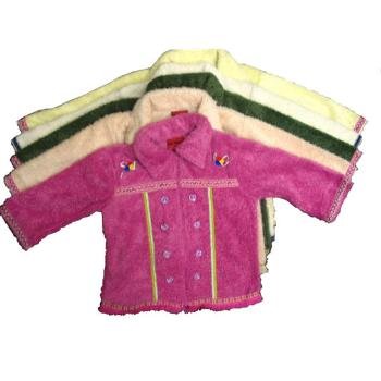 Wholesale Fuzz Jacket Girls Sizes 2t-4t