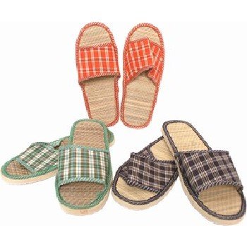 Wholesale Unisex Bamboo Slippers, Assorted