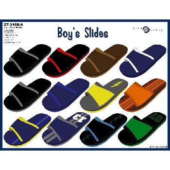 Wholesale Boys Slides Flip Flops