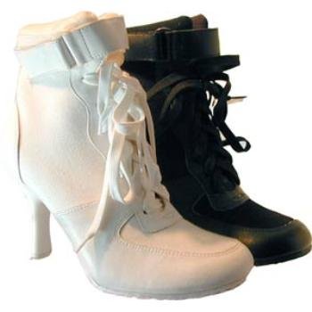 Wholesale Trendy High Heel Athletic Shoe 2 Color Combos