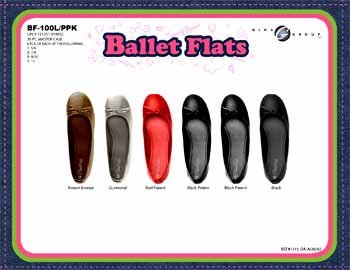 Wholesale Ladies Basic Ballet Flats