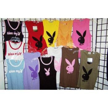 Wholesale Playboy Tank Tops