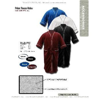 Wholesale Polar fleece robe one size fits most Unisex