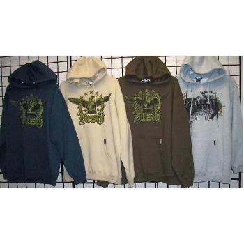 Wholesale RUSTY Men's Hoodies Pull Over Sweatshirts