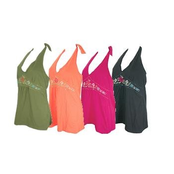 Wholesale Junior PLus Sized Halter Top