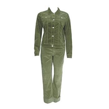 Wholesale YUKA: Missy 2pc Stretch Corduroy Related Separates