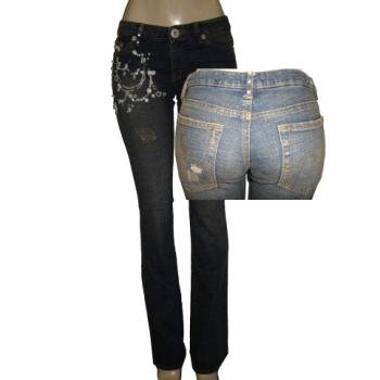 Wholesale Womens Denim Straight Leg Jeans