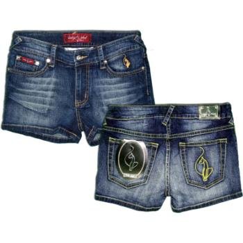 NEW! Wholesale Baby Phat Ladies Denim Bermuda Shorts