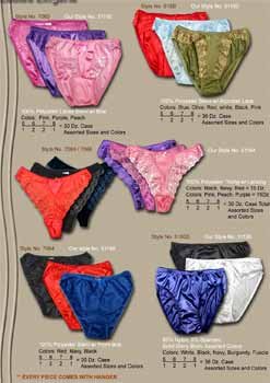 Wholesale Ladies Panties